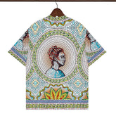 Casablanca Multi Color Printed Shirt #247